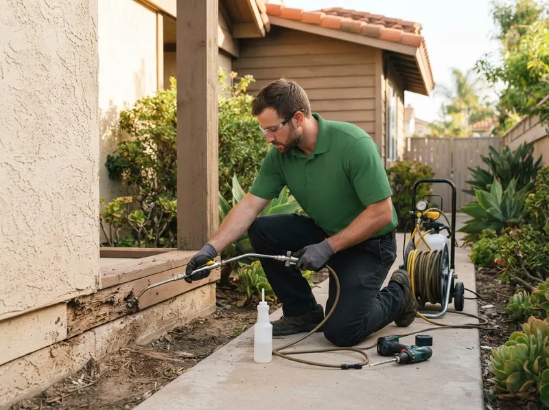Drywood and Subterranean Termite Treatment in San Diego, CA