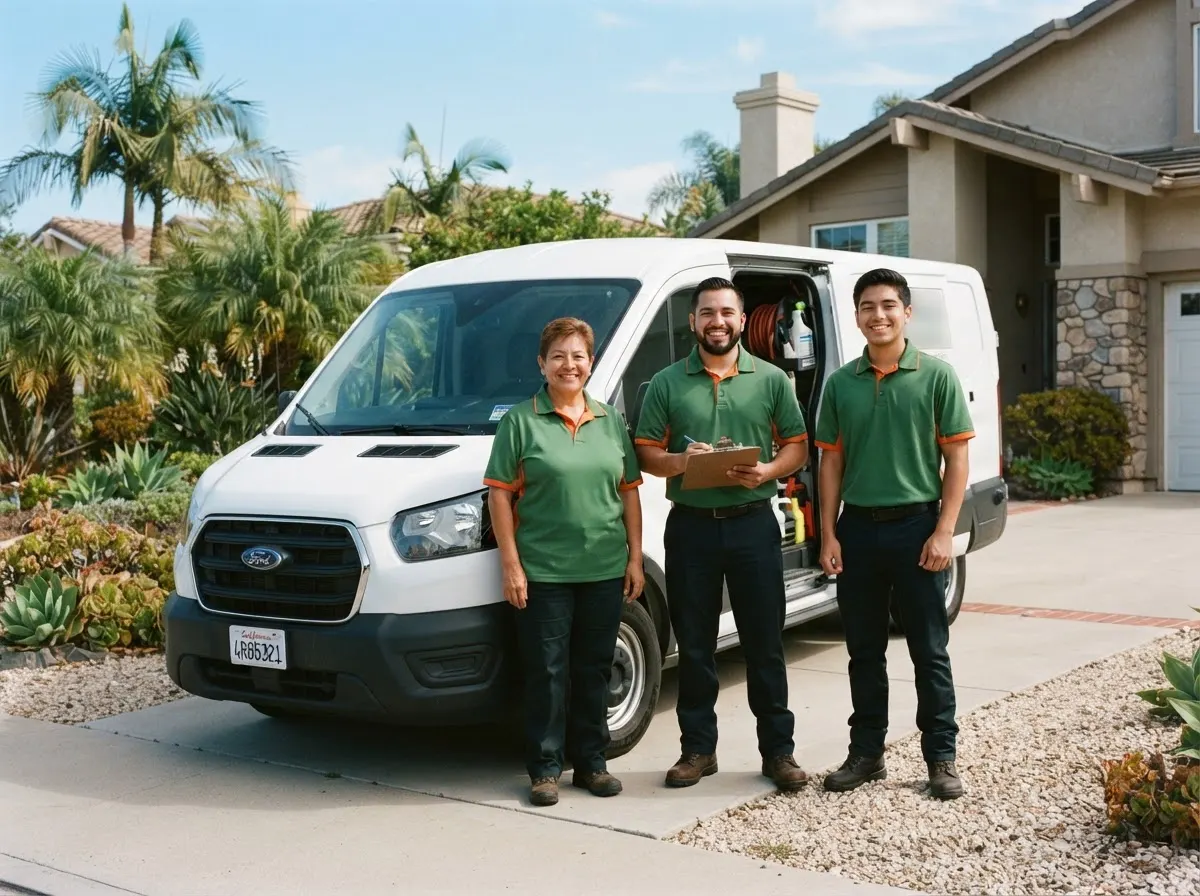 The EcoGuard Extermination team, pest control services in San Diego, CA